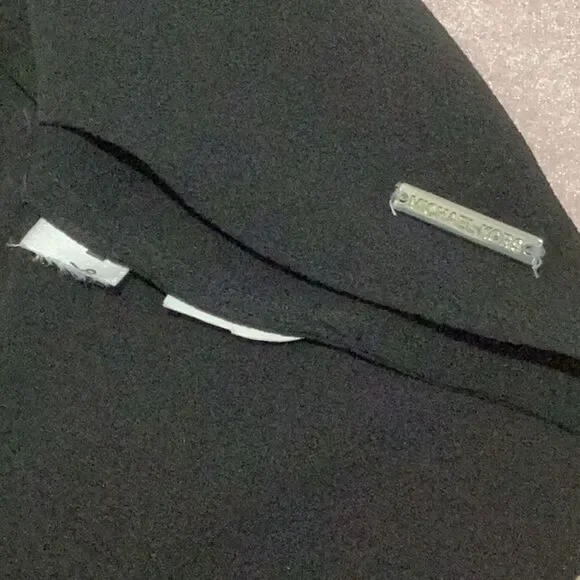 MICHAEL KORS TOP BLOUSE COLD SHOULDER RUFFLE SLEEVES MEDIUM - Picture 7 of 7